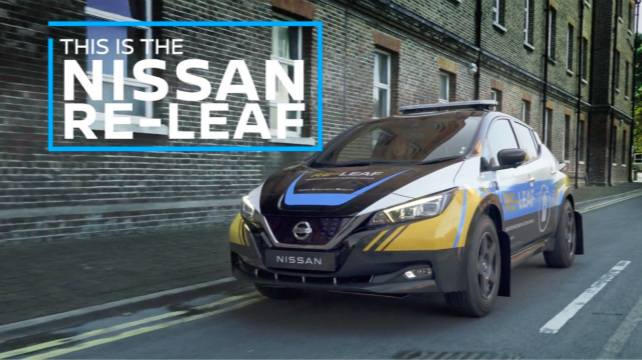 日產(chǎn)RE-LEAF概念車，有電，更有安全感！